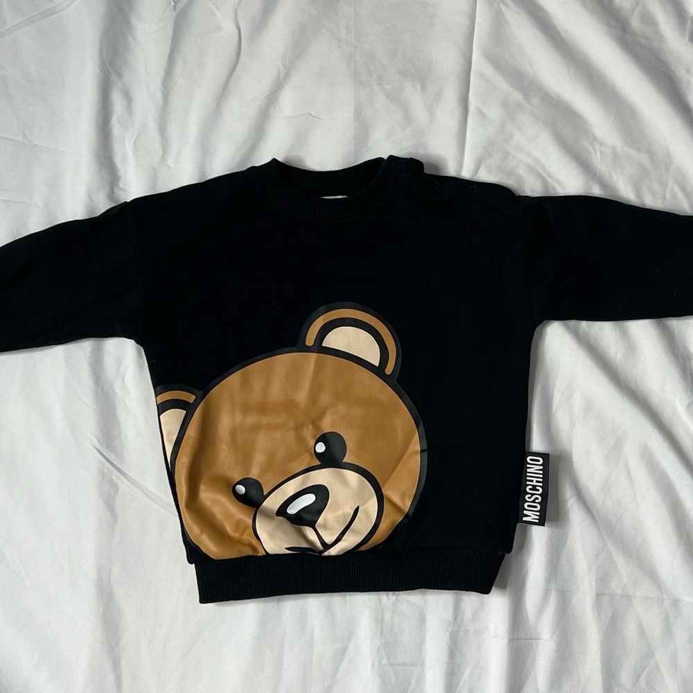 Moschino Kids Teddy Bear Crewneck Sweatshirt